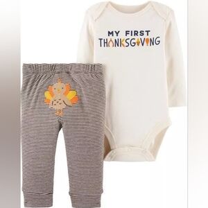 5/$25 Carter's My First Thanksgiving - 18 months